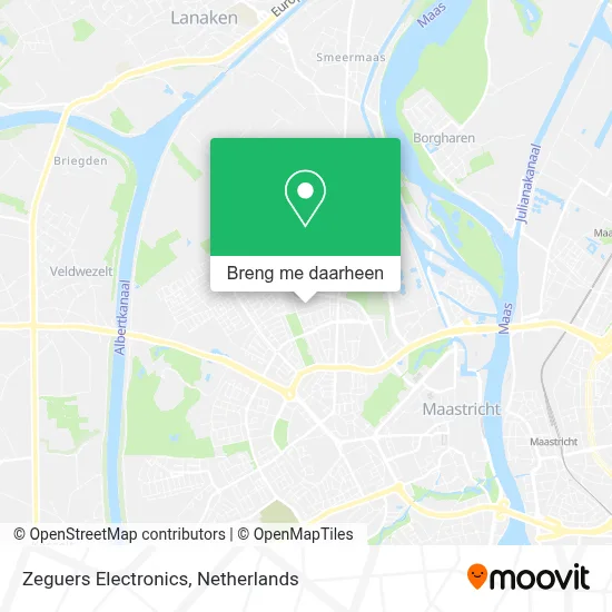 Zeguers Electronics kaart