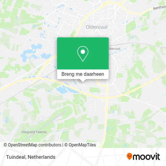 Tuindeal kaart