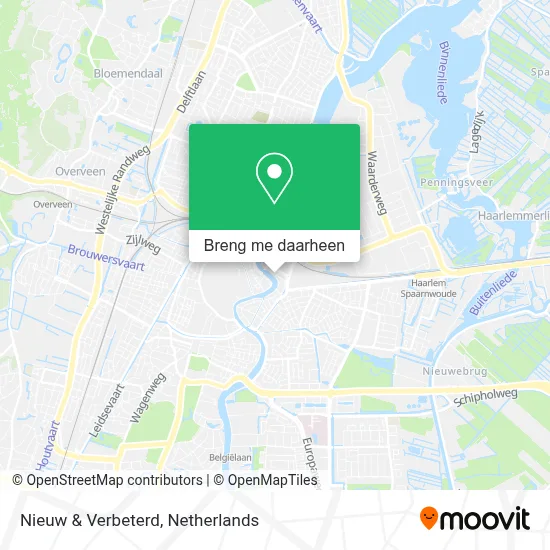Nieuw & Verbeterd kaart