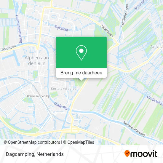 Dagcamping kaart