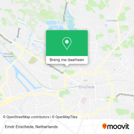 Emdr Enschede kaart