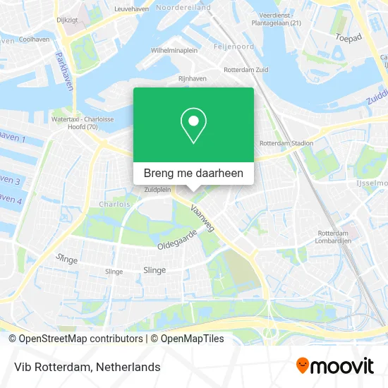 Vib Rotterdam kaart