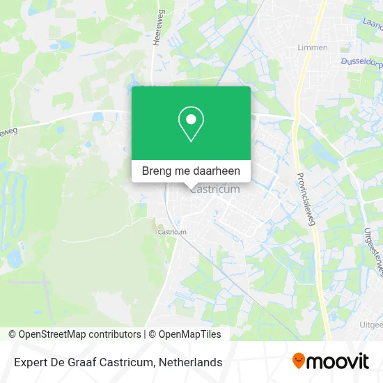 Expert De Graaf Castricum kaart