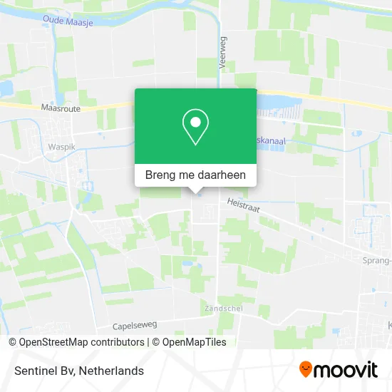 Sentinel Bv kaart