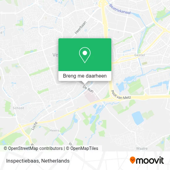 Inspectiebaas kaart