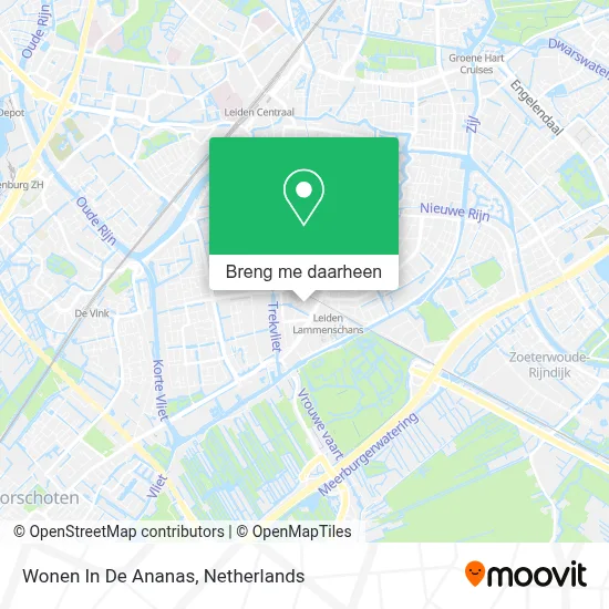 Wonen In De Ananas kaart