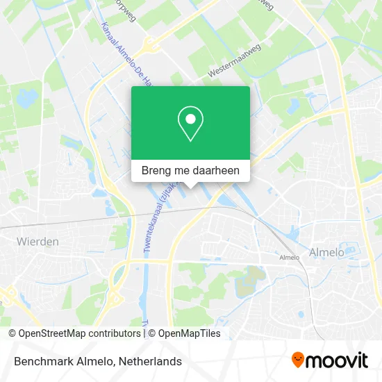 Benchmark Almelo kaart