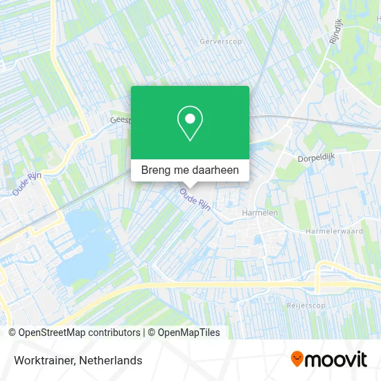 Worktrainer kaart