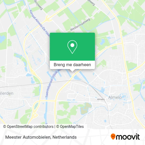 Meester Automobielen kaart