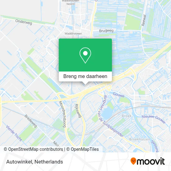 Autowinkel kaart