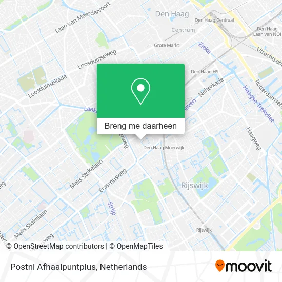 Postnl Afhaalpuntplus kaart