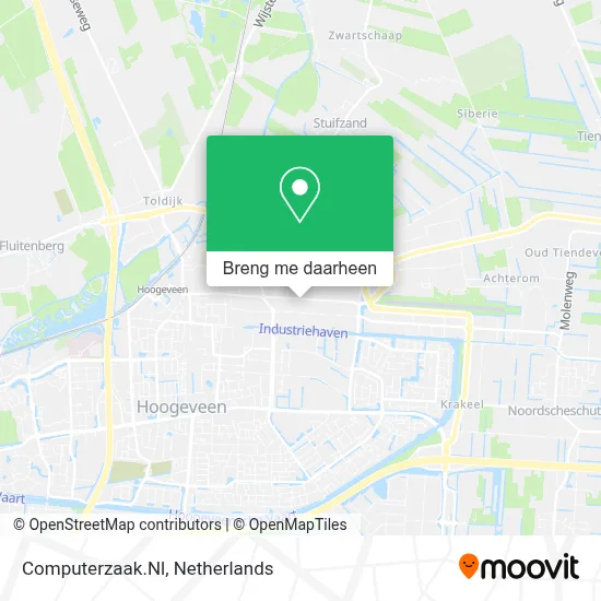 Computerzaak.Nl kaart