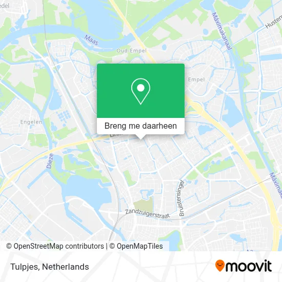 Tulpjes kaart