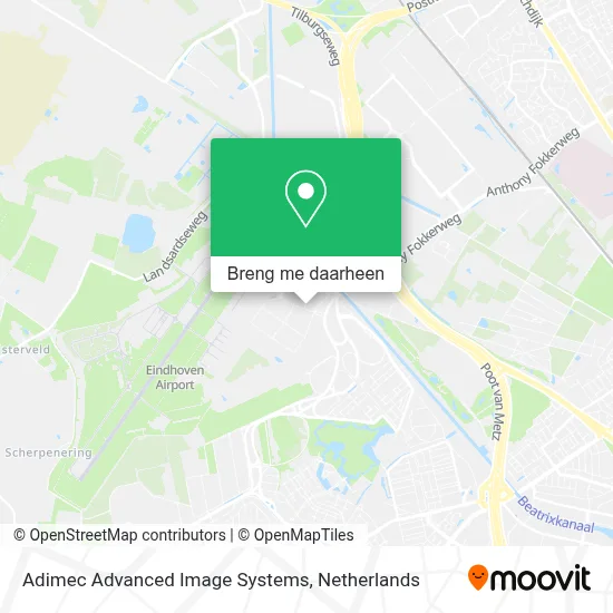 Adimec Advanced Image Systems kaart