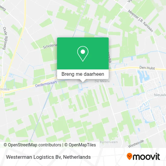 Westerman Logistics Bv kaart