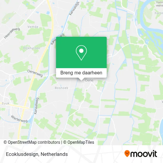 Ecoklusdesign kaart