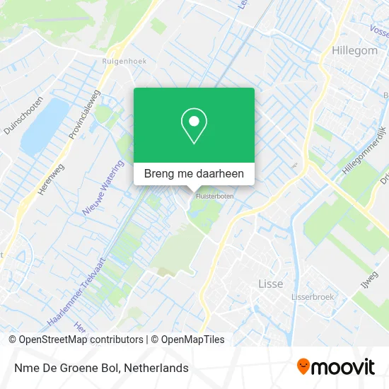 Nme De Groene Bol kaart