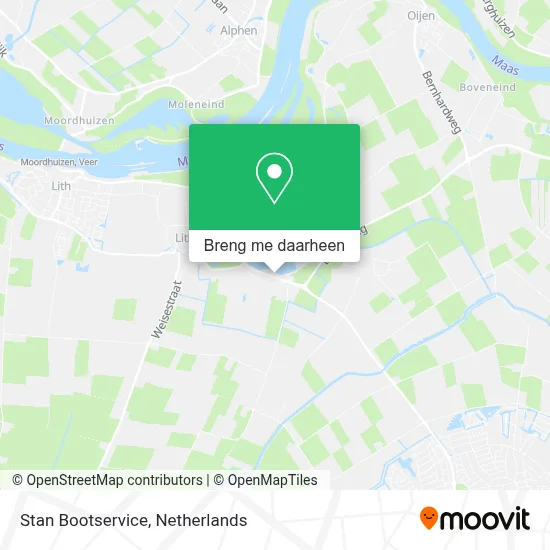 Stan Bootservice kaart