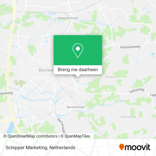 Schipper Marketing kaart