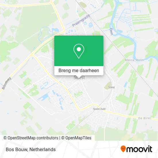 Bos Bouw kaart