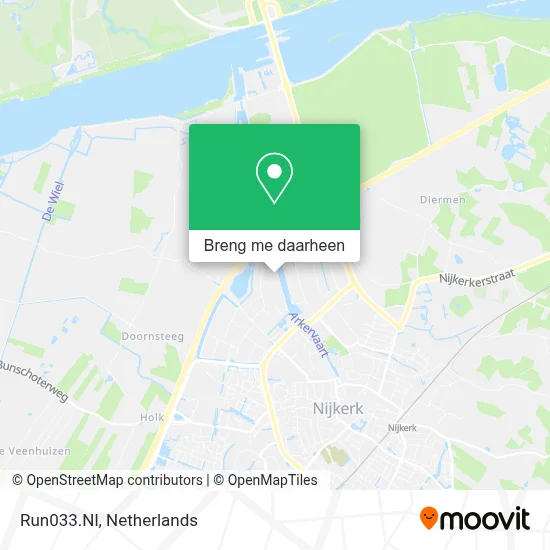 Run033.Nl kaart