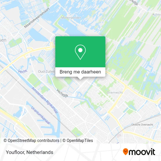 Youfloor kaart