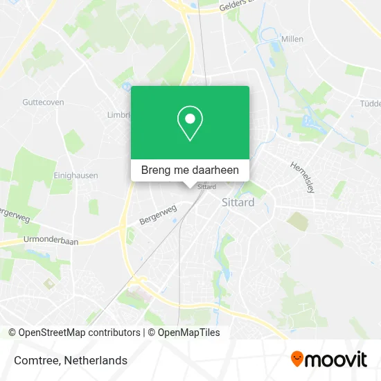 Comtree kaart