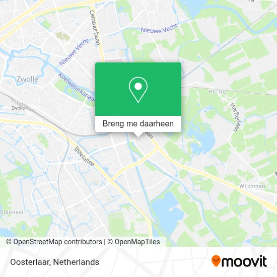 Oosterlaar kaart