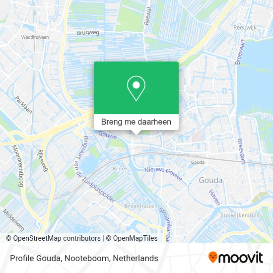 Profile Gouda, Nooteboom kaart