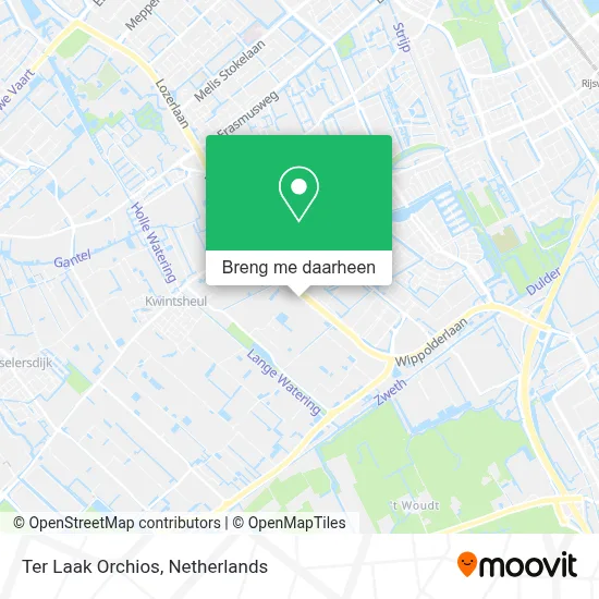 Ter Laak Orchios kaart