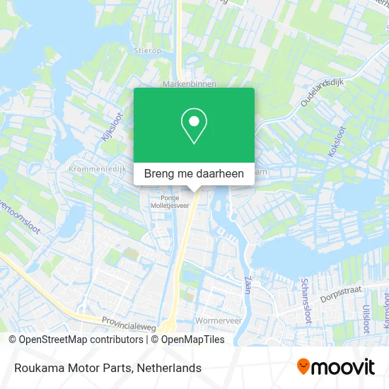 Roukama Motor Parts kaart