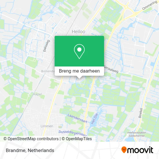 Brandme kaart