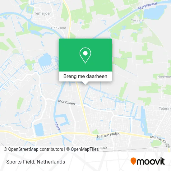 Sports Field kaart
