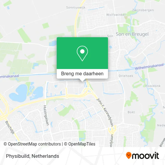Physibuild kaart