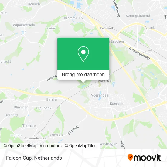 Falcon Cup kaart