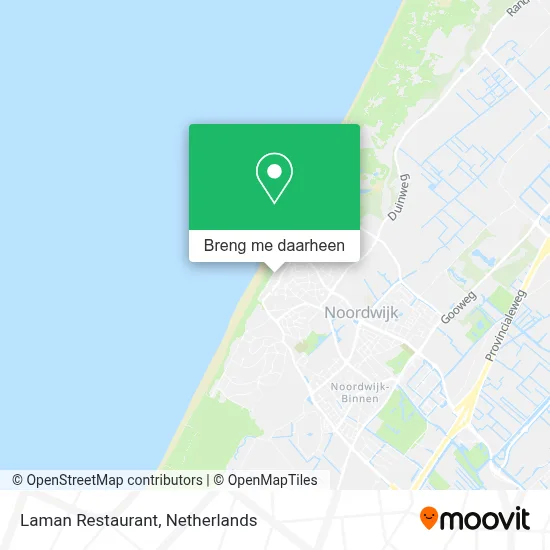 Laman Restaurant kaart