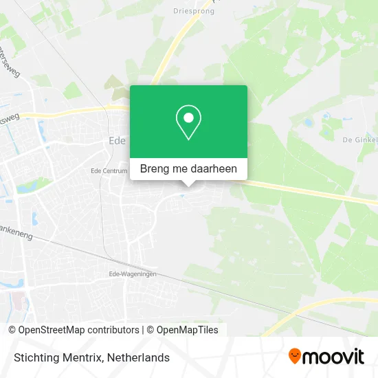 Stichting Mentrix kaart