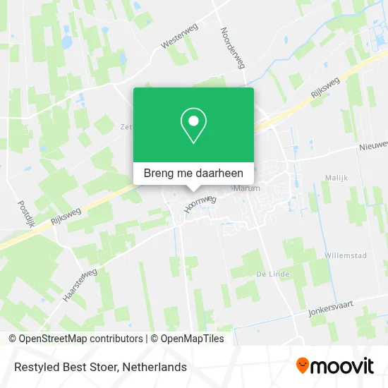 Restyled Best Stoer kaart