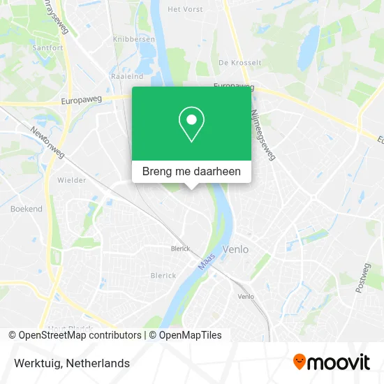 Werktuig kaart