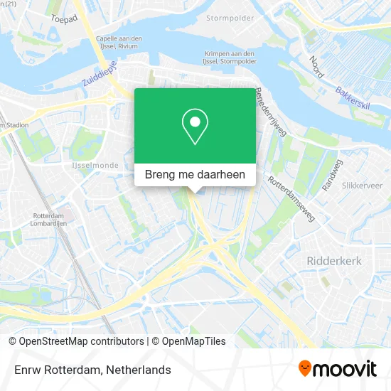 Enrw Rotterdam kaart