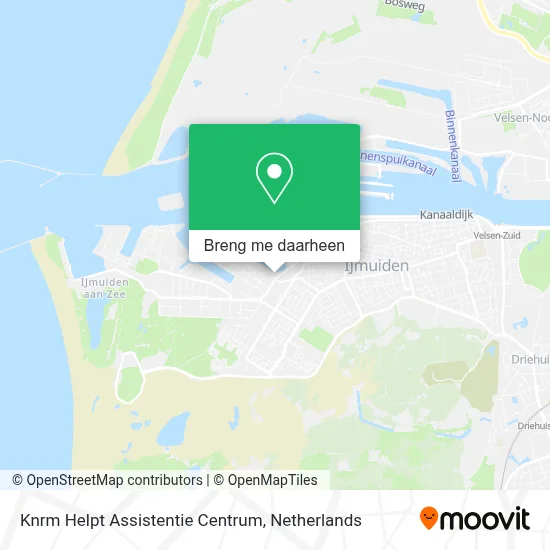 Knrm Helpt Assistentie Centrum kaart