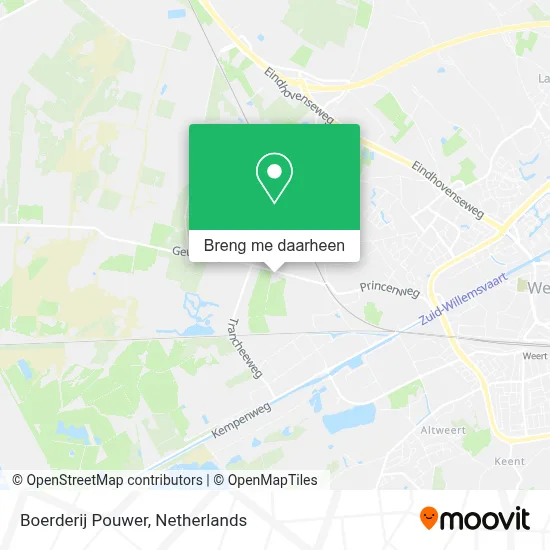 Boerderij Pouwer kaart