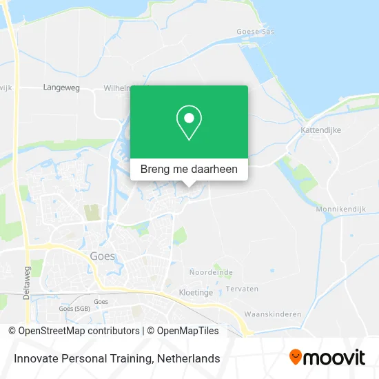 Innovate Personal Training kaart