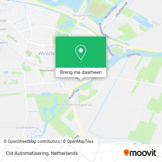 Cid Automatisering kaart