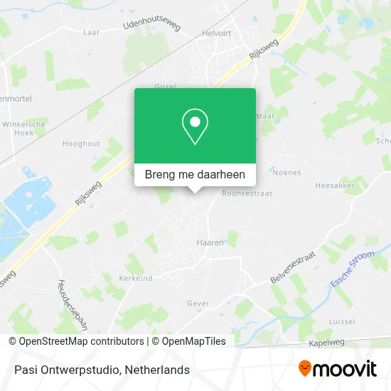 Pasi Ontwerpstudio kaart