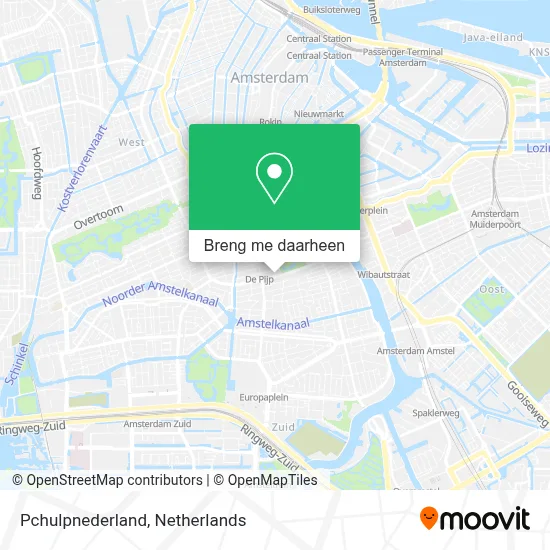 Pchulpnederland kaart