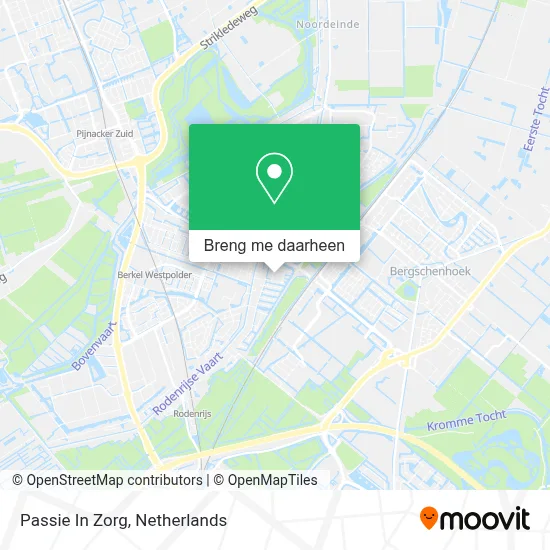 Passie In Zorg kaart