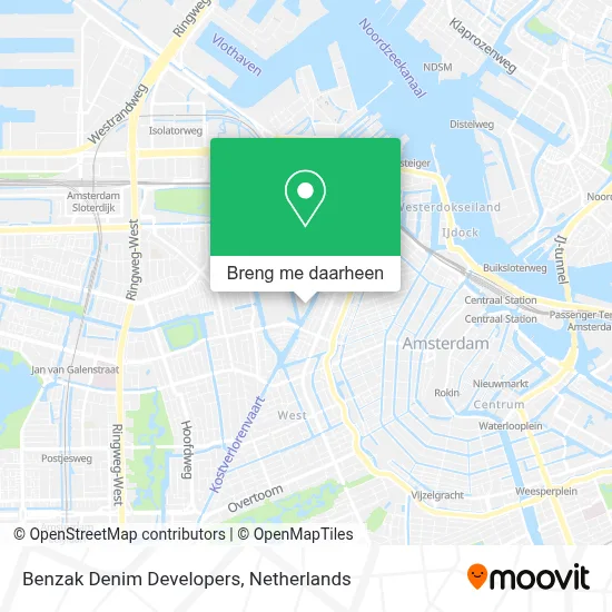 Benzak Denim Developers kaart