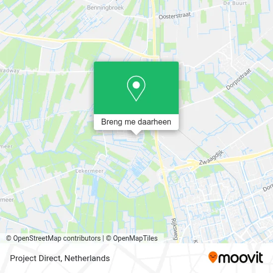 Project Direct kaart