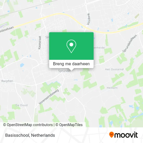 Basisschool kaart